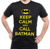 Camisa Keep Calm And Call Batman - Tamanho M Masculina