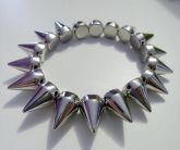 Pulseira Spike Prata